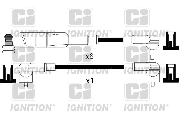 QUINTON HAZELL Sytytysjohtosarja XC838